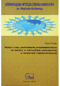 Wpły kraju pochodzenia przedsiębiorstwa