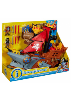 Fisher Imaginext Statek piracki Rekin