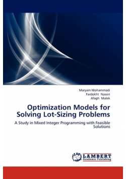Optimization Models for Solving Lot-Sizing Problems