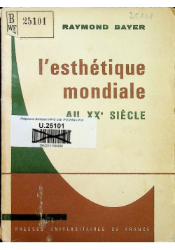 Lesthetigue mondiale
