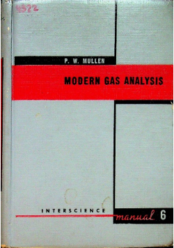 Modern Gas Analysis
