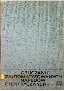 Obliczanie zautomatyzowanych napędów elektrycznych