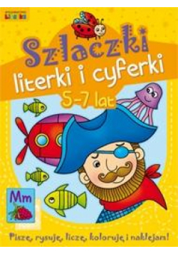 Szlaczki, literki i cyferki 5-7 lat LITERKA