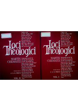 Loci Theologici Tom I i II