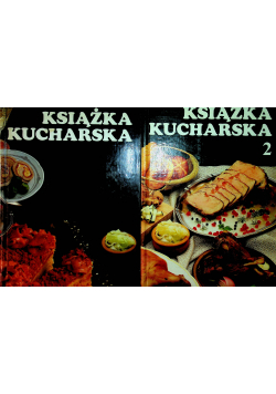 Książka kucharska 2 tomy