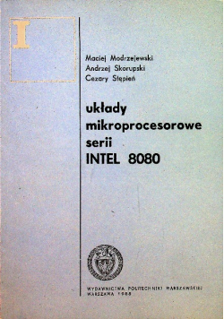 Układy mikroprocesorowe serii Intel  8080