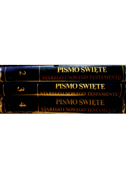 Pismo Święte Starego i Nowego Testamentu tom 2 do 4