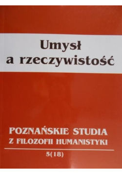 Umysł a rzeczywistość tom 5 ( 18 )