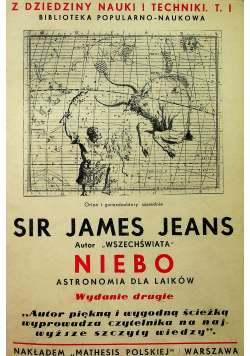 Niebo Astronomia dla Laików 1938 r.