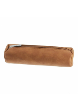 Piórnik kosmetyczka Cognac Brown