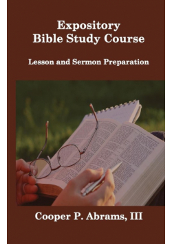Expository Bible Study Course