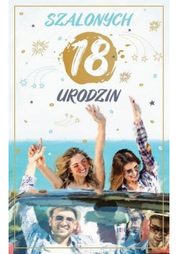 Kartka okolicznościowa Urodziny 18 P17
