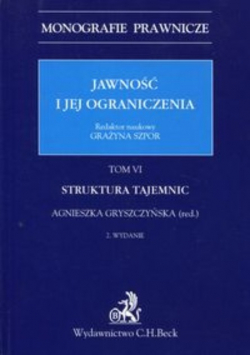 Jawność i jej ograniczenia Tom 6