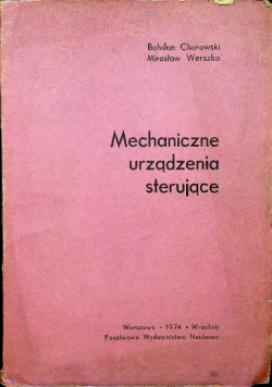 Mechaniczne urządzenia sterujące