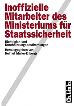 Inoffizielle mitarbeiter des ministeriums