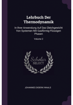 Lehrbuch Der Thermodynamik