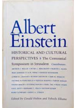 Einstein historical and cultural perspectives