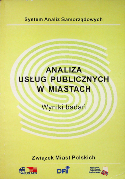 Analiza usług publicznych w miastach