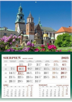 Kalendarz 2023 jednodzielny Wawel
