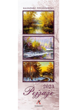 Kalendarz 2023 Pocztówkowy Pejzaże ARTSEZON