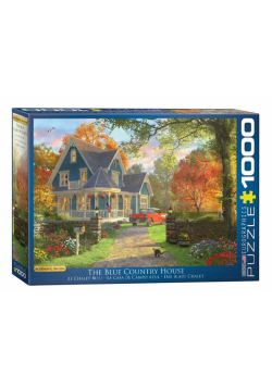 Puzzle 1000 Niebieski domek