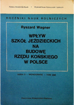 Wpływ szkół jeździeckich na budowę rządu końskiego w Polsce