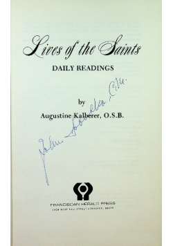 Lives of the Saints