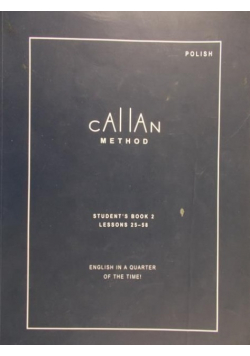 Callan Method students book 2