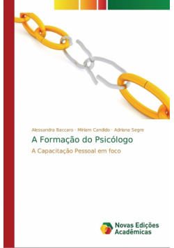 A Formação do Psicólogo
