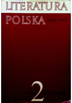 Literatura polska 1918 - 1975