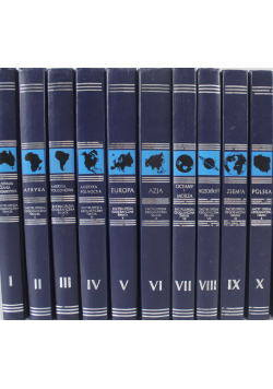 Encyklopedia geograficzna świata Tomy 1 do 10