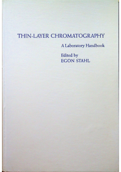 Thin layer chromatography a laboratory handbook