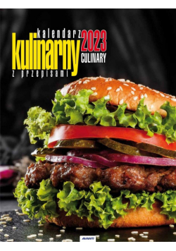 Kalendarz 2023 Ścienny Kulinarny AVANTI