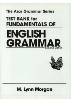 Test bank for fundamentals of english grammar