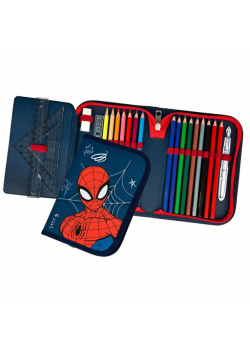 Piórnik z Wyposażeniem Spiderman