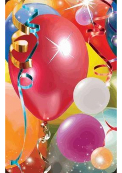 Mini kartka 3D Balony