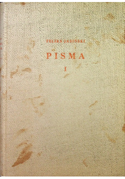 Jasiński Pisma tom I