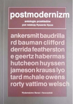 Postmodernizm Antologia przekładów