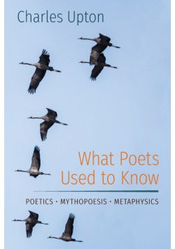 What Poets Used to Know