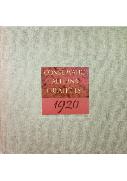 Conservatio aeterna creatio est
