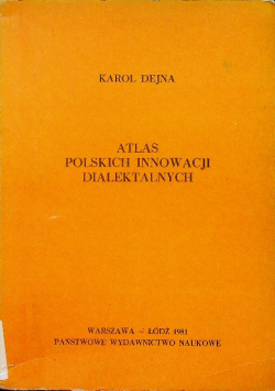 Atlas polskich innowacji dialektalnych