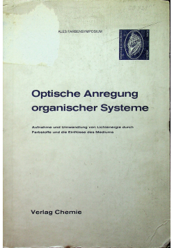 Optische Anregung organischer Systeme