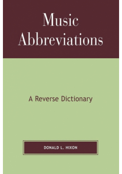 Music Abbreviations