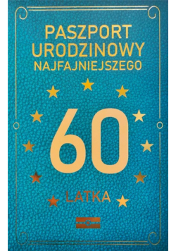 Karnet Urodzinowy 60