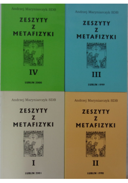 Zeszyty z metafizyki tom I do IV