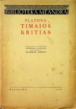Timaos Kritias