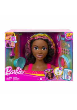 Barbie. Głowa do stylizacji Kręcone włosy HMD79