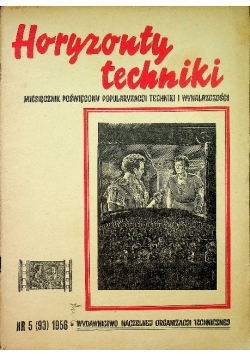 Horyzonty techniki nr Rocznik 1956