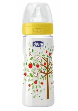 Butelka Wellbeing 330 ml, silikonowy smoczek 4m+