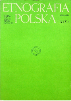 Etnografia polska XXX 2